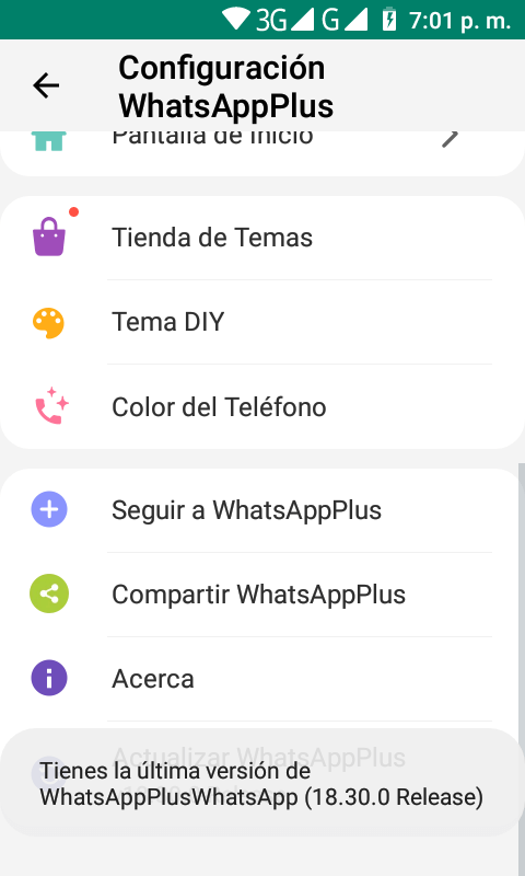 WhatsApp Plus está actualizado