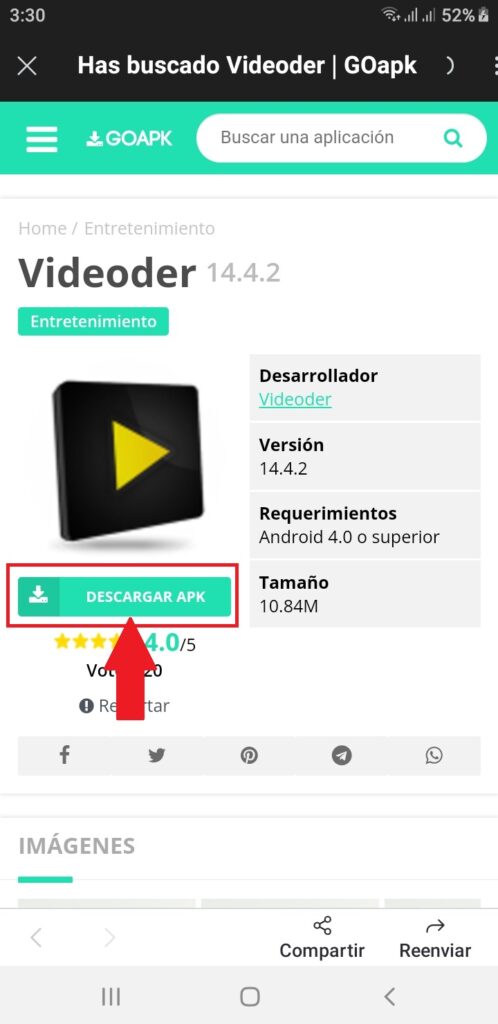 ¿Cómo descargar Videoder en tu móvil Android?