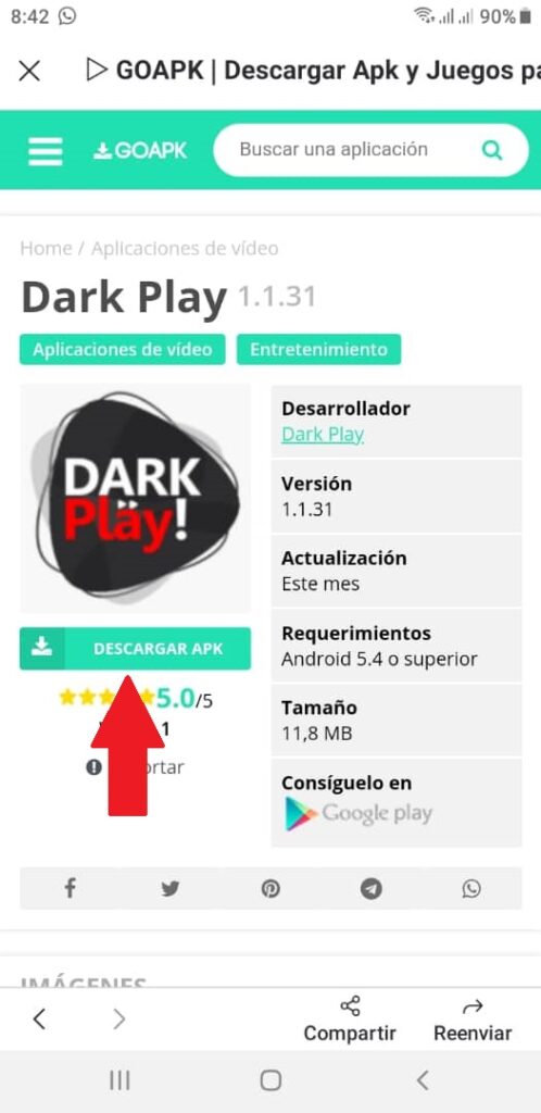 ¿Cómo instalar Dark Play en tu móvil Android? 