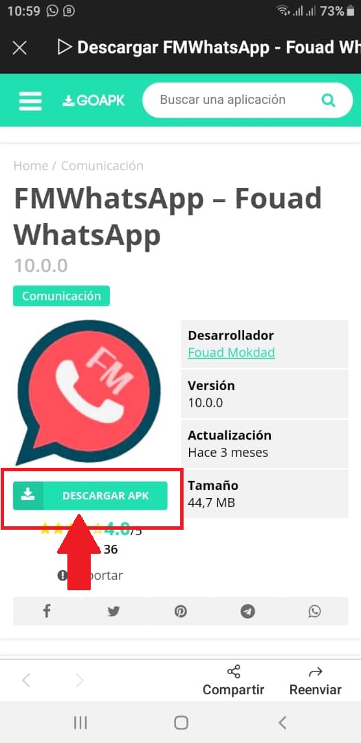 ¿Cómo instalar FMWhatsApp en tu dispositivo móvil Android?