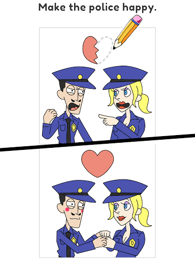 Draw Happy Police – Draw Games