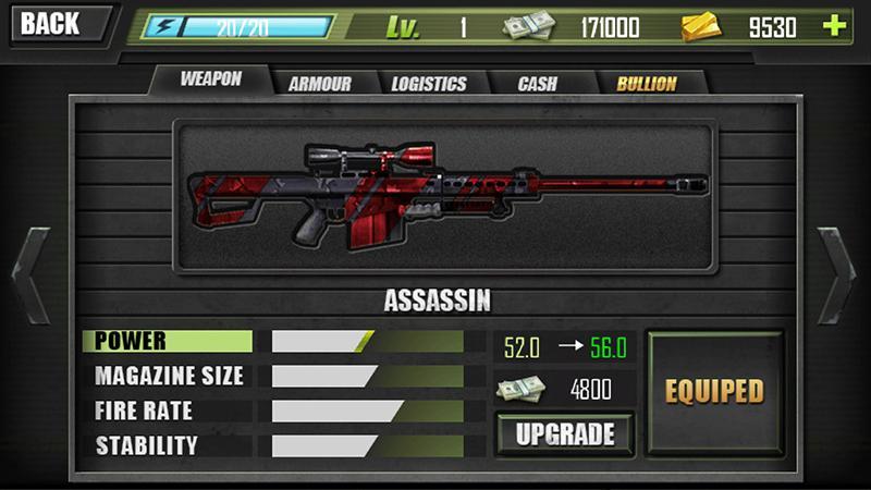 Francotirador moderno – Sniper es unos de los juegos acción más descargados del mercado