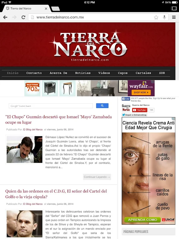 El blog del narco