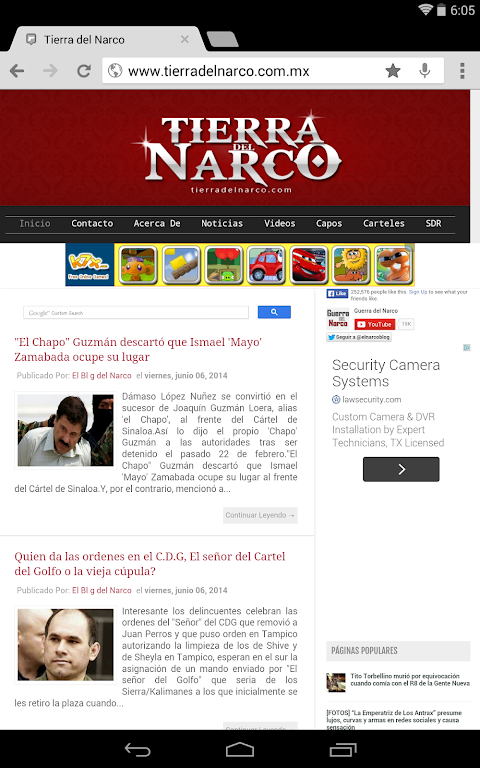El blog del narco